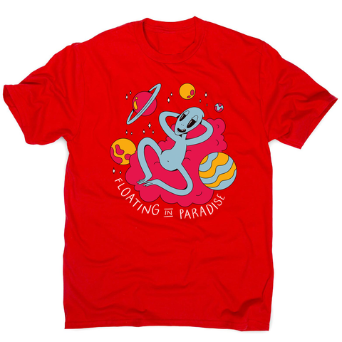 Chilling alien men's t-shirt - Graphic Gear