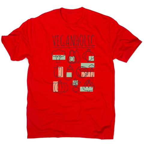 Veganholic men's t-shirt - Graphic Gear