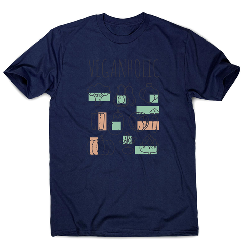 Veganholic men's t-shirt - Graphic Gear