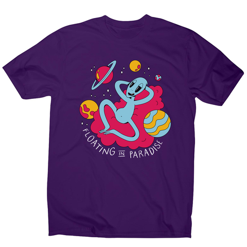 Chilling alien men's t-shirt - Graphic Gear