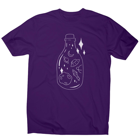 Space bottle men's t-shirt - Graphic Gear