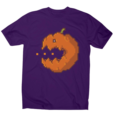 Pixel pumpkin men's t-shirt - Graphic Gear