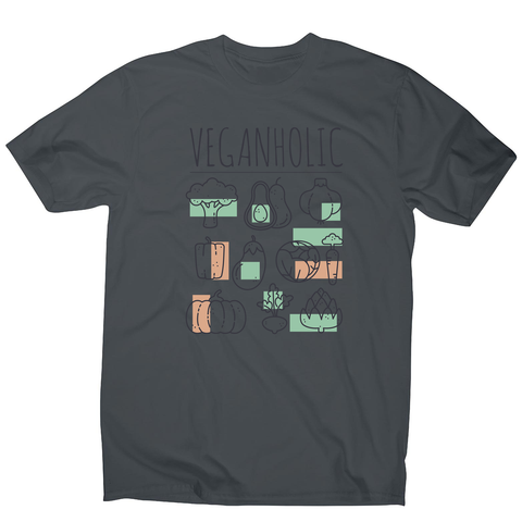 Veganholic men's t-shirt - Graphic Gear