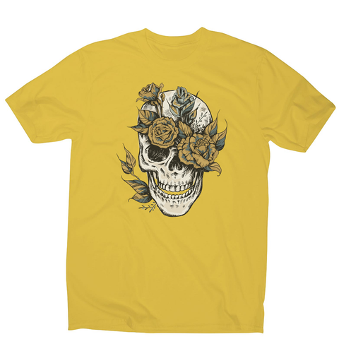 Flower skull men's t-shirt - Graphic Gear