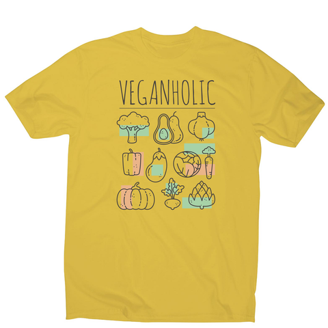 Veganholic men's t-shirt - Graphic Gear