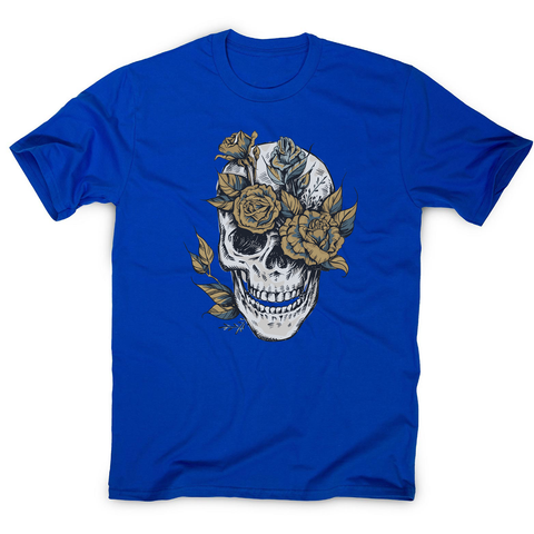 Flower skull men's t-shirt - Graphic Gear