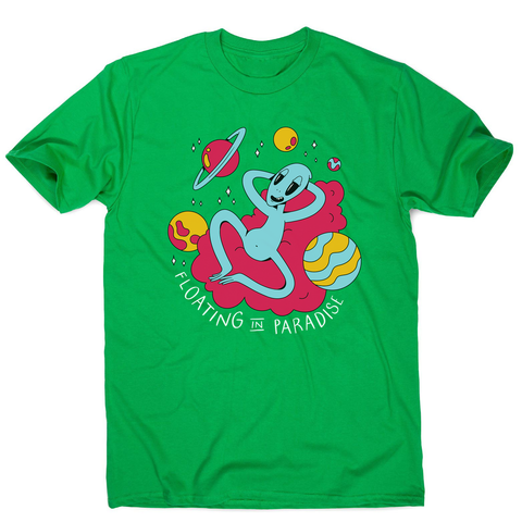 Chilling alien men's t-shirt - Graphic Gear