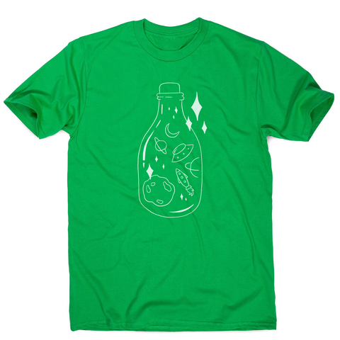 Space bottle men's t-shirt - Graphic Gear