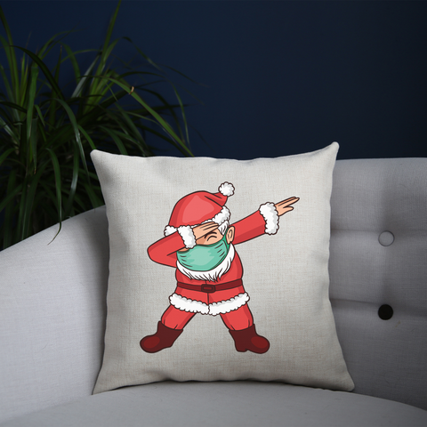 Dabbing santa claus cushion cover pillowcase linen home decor - Graphic Gear