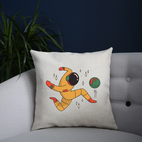 Astronaut soccer cushion cover pillowcase linen home decor - Graphic Gear