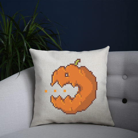 Pixel pumpkin cushion cover pillowcase linen home decor - Graphic Gear