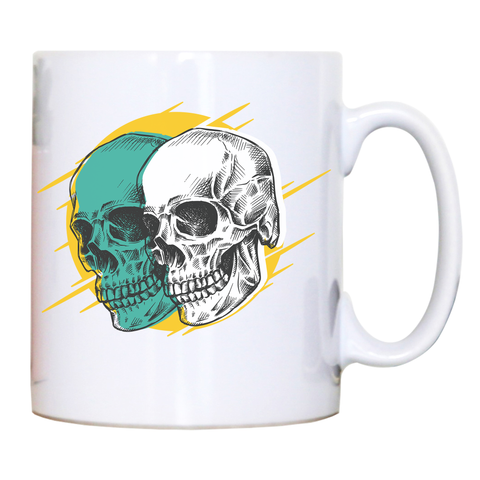 Skull set mug coffee tea cup - Graphic Gear