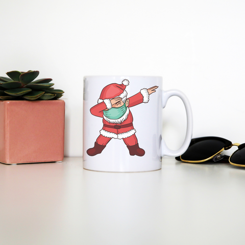 Dabbing santa claus mug coffee tea cup - Graphic Gear