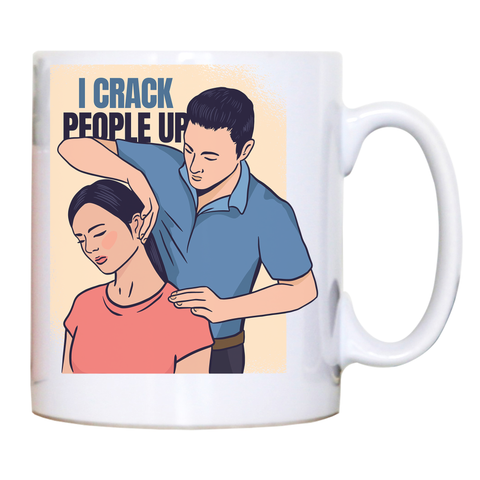 Crack people up mug coffee tea cup - Graphic Gear