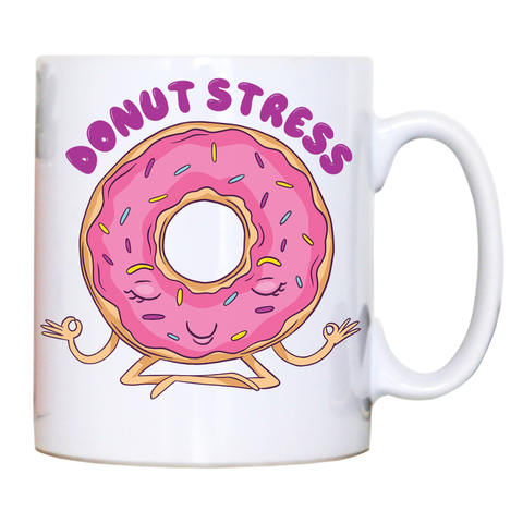 Donut stress mug coffee tea cup - Graphic Gear