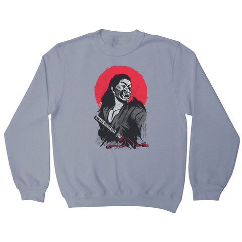 Male japanese warrior sweatshirt - Graphic Gear