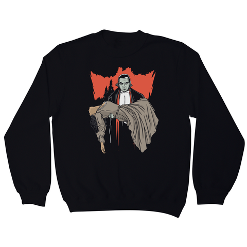 Dracula and woman sweatshirt - Graphic Gear