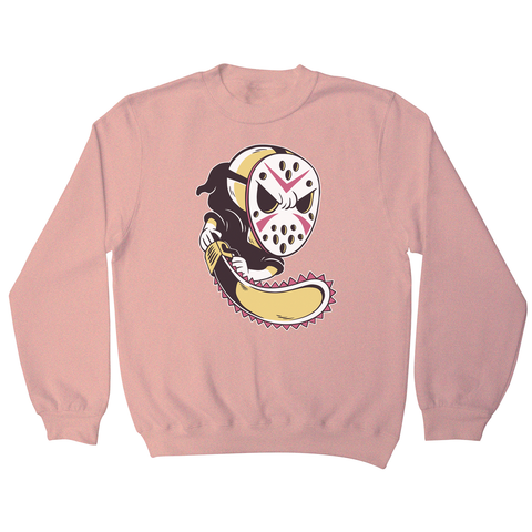 Grim reaper hockey mask sweatshirt - Graphic Gear