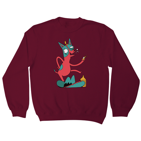 Drunk chihuahua sweatshirt - Graphic Gear