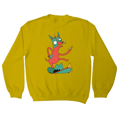 Drunk chihuahua sweatshirt - Graphic Gear