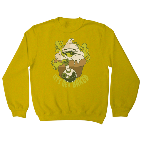 Stoned cupcake sweatshirt - Graphic Gear