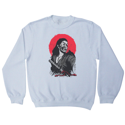 Male japanese warrior sweatshirt - Graphic Gear