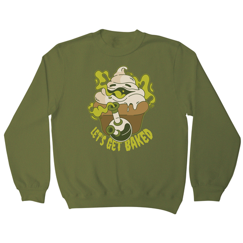 Stoned cupcake sweatshirt - Graphic Gear