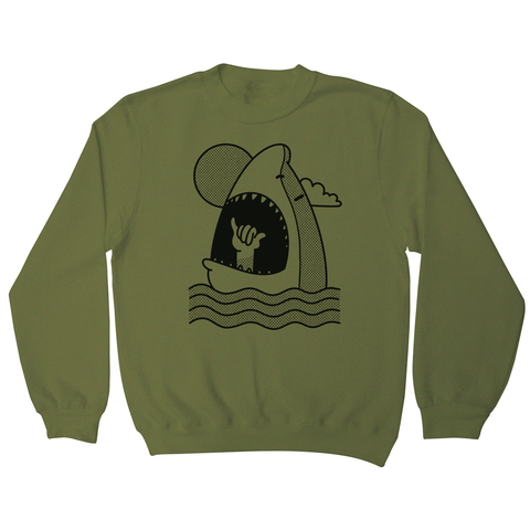 Shaka shark sweatshirt - Graphic Gear