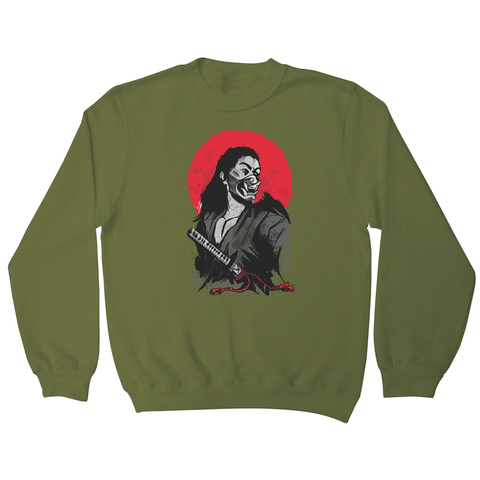 Male japanese warrior sweatshirt - Graphic Gear