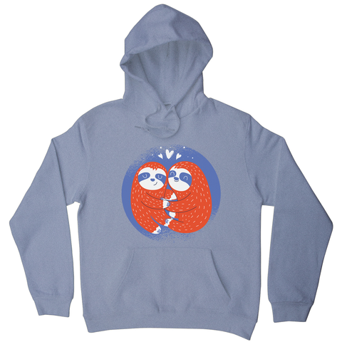 Valentines sloth hoodie - Graphic Gear