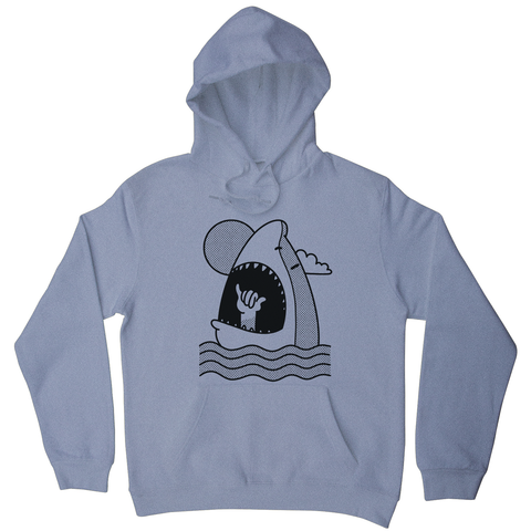 Shaka shark hoodie - Graphic Gear