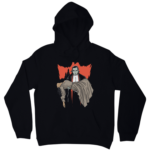 Dracula and woman hoodie - Graphic Gear