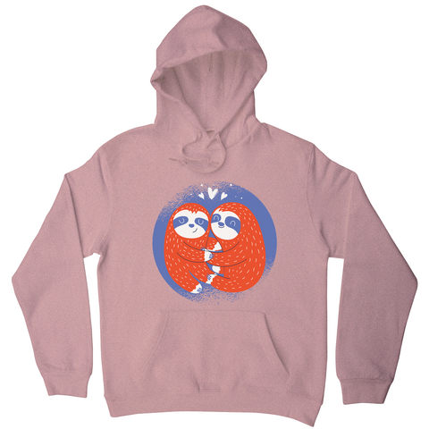Valentines sloth hoodie - Graphic Gear