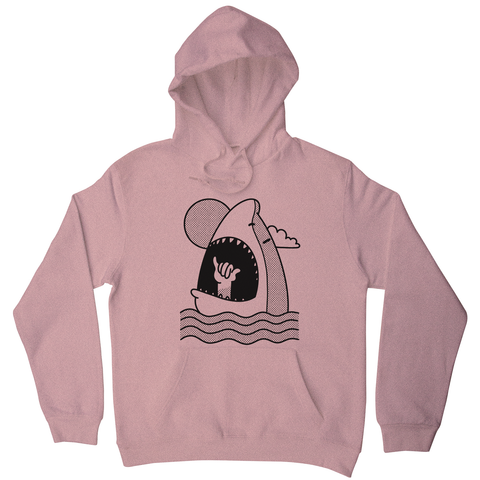 Shaka shark hoodie - Graphic Gear