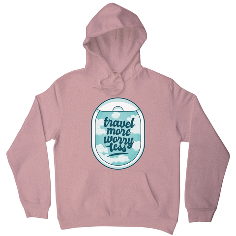 Travel quote hoodie - Graphic Gear