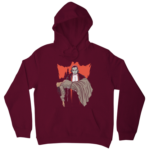 Dracula and woman hoodie - Graphic Gear