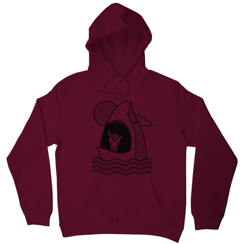 Shaka shark hoodie - Graphic Gear