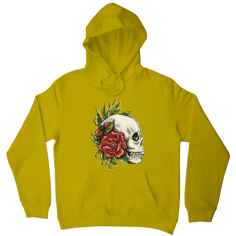 Skull roses hoodie - Graphic Gear