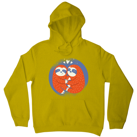 Valentines sloth hoodie - Graphic Gear