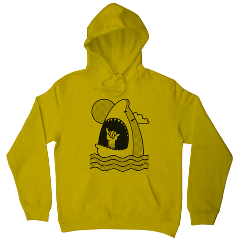 Shaka shark hoodie - Graphic Gear