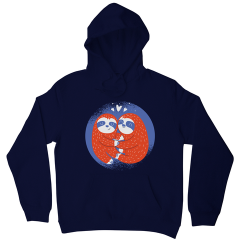 Valentines sloth hoodie - Graphic Gear