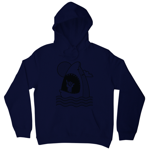 Shaka shark hoodie - Graphic Gear