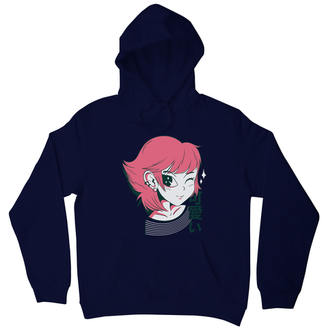 Kawaii anime girl hoodie - Graphic Gear