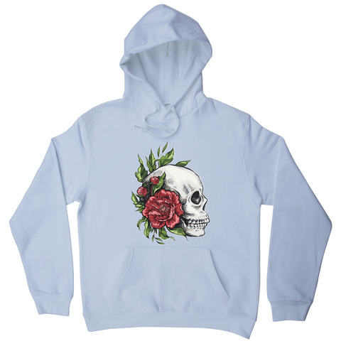 Skull roses hoodie - Graphic Gear