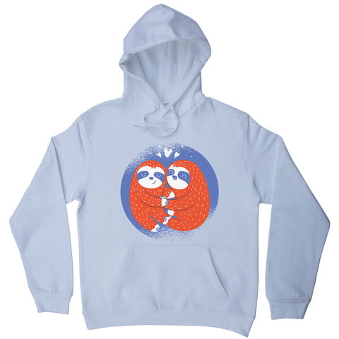 Valentines sloth hoodie - Graphic Gear