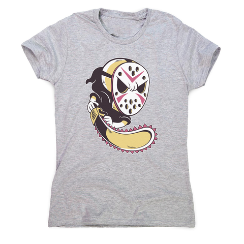 Grim reaper hockey mask women's t-shirt - Graphic Gear