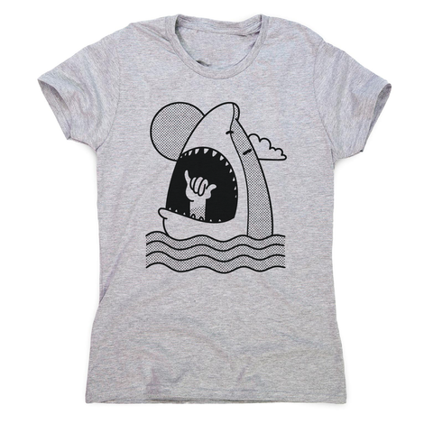 Shaka shark women's t-shirt - Graphic Gear