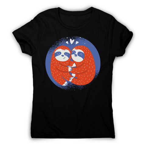 Valentines sloth women's t-shirt - Graphic Gear