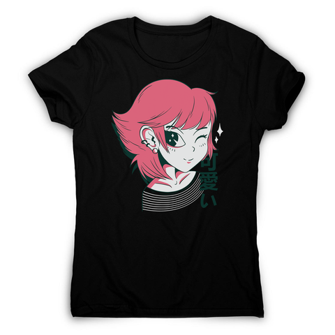Kawaii anime girl women's t-shirt - Graphic Gear