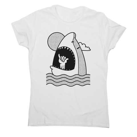 Shaka shark women's t-shirt - Graphic Gear